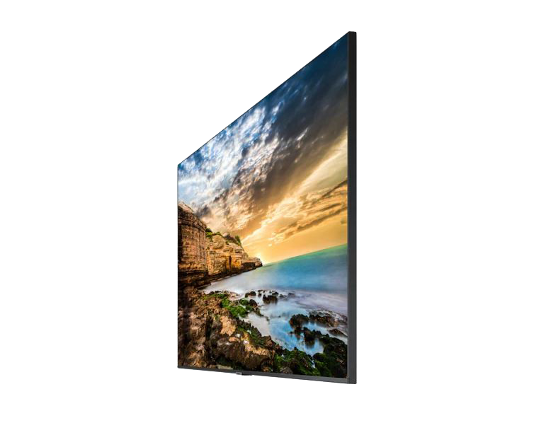 SAMSUNG (QET) PRO DISPLAY, 55" LED UHD, 300NITS, HDMI(2), LAN, SPKR, 16H/7D, 3YR