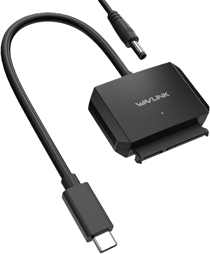 Wavlink Universal SATA III Cable Hard Drive Adapter for 2.5"" SSD/HDD &3.5"" HDD