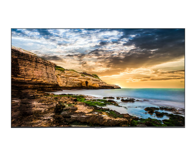 SAMSUNG (QET) PRO DISPLAY, 50" LED UHD, 300NITS, HDMI(2), LAN, SPKR, 16H/7D, 3YR