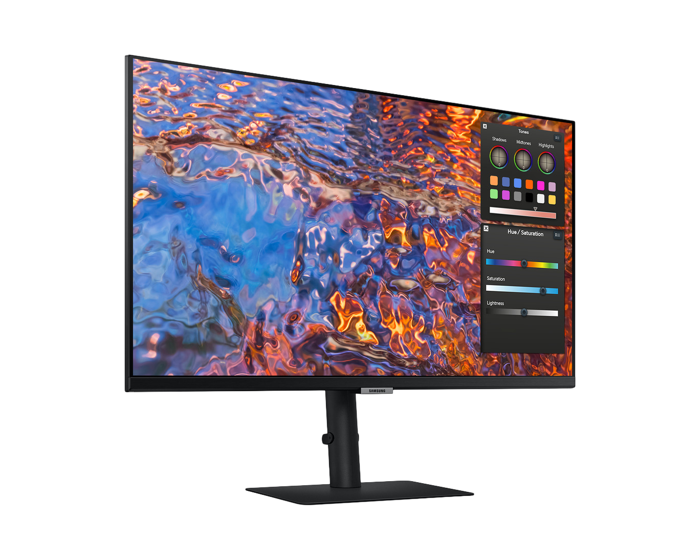SAMSUNG 27" (16:9) UHD IPS MONITOR, DP, HDMI, HDR400, USB-C, USB(3),LAN, H/ADJ, VESA, 3YR