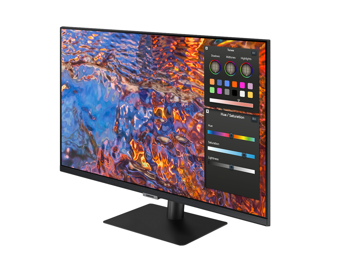 SAMSUNG 27" (16:9) UHD IPS MONITOR, DP, HDMI, HDR400, USB-C, USB(3),LAN, H/ADJ, VESA, 3YR