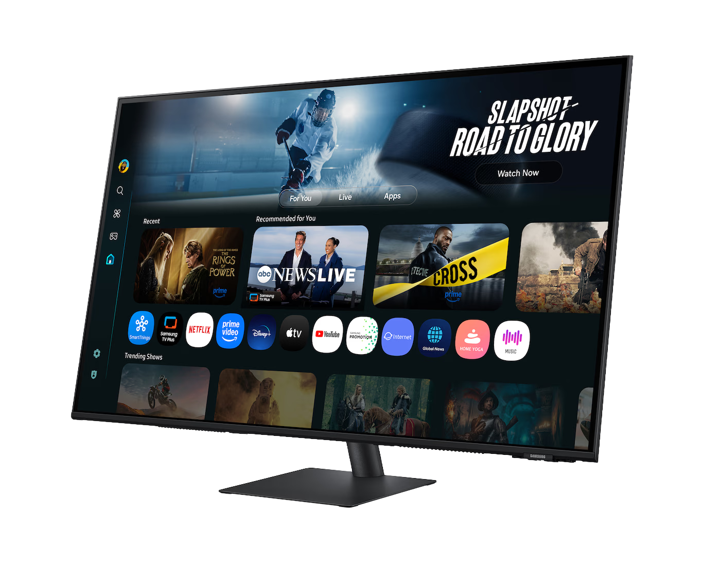 SAMSUNG 43" (16:9) M7 4K UHD SMART MONITOR, HDMI(2), USB-C, USB(3), BT,WIFI, VESA, 3YR