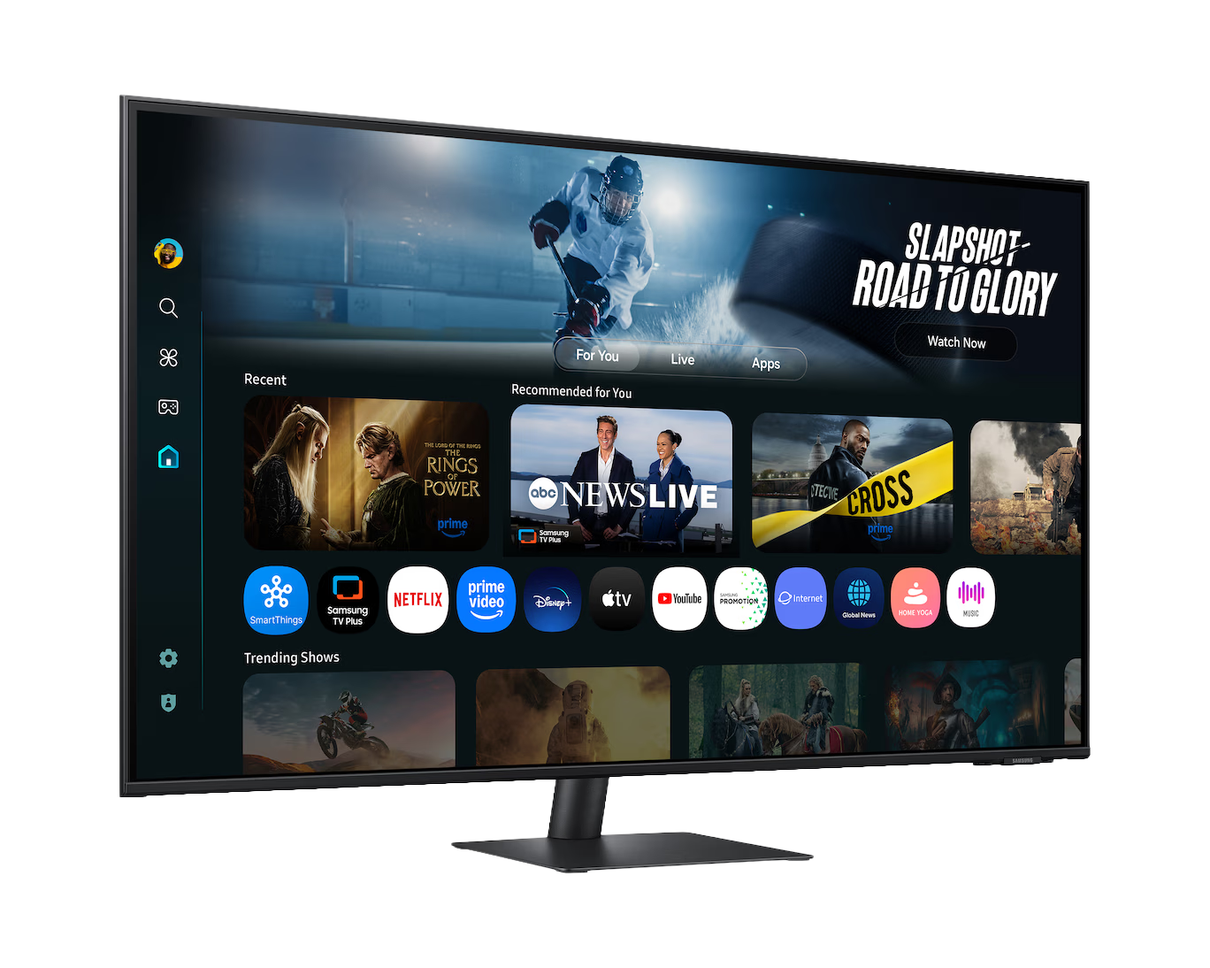 SAMSUNG 43" (16:9) M7 4K UHD SMART MONITOR, HDMI(2), USB-C, USB(3), BT,WIFI, VESA, 3YR