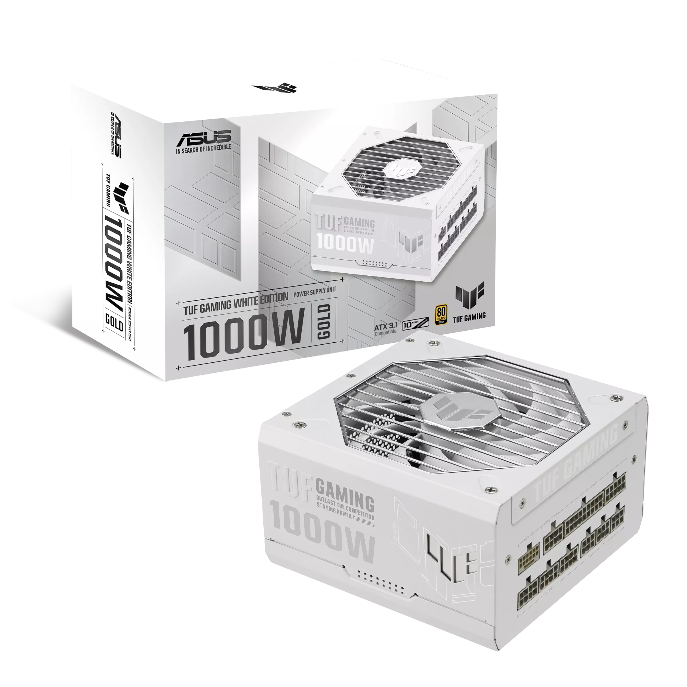 TUF Gaming 1000W Gold 80+ - White Edition