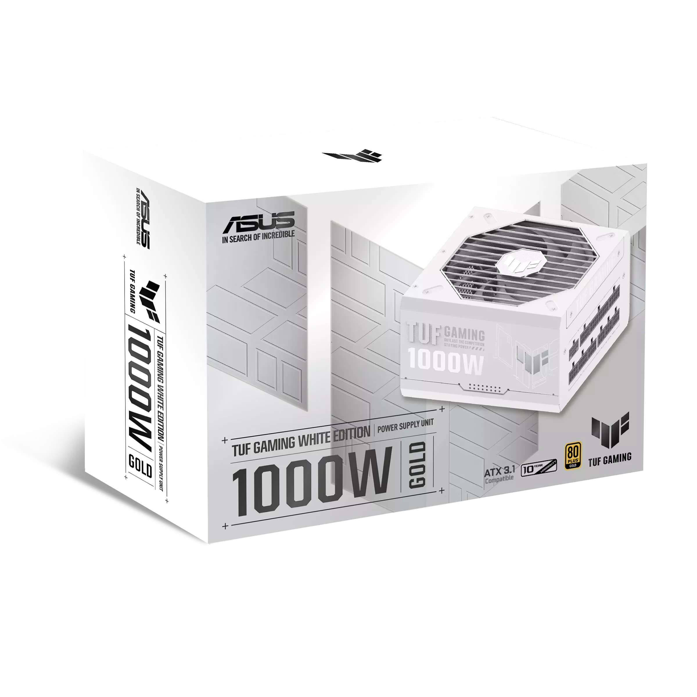 TUF Gaming 1000W Gold 80+ - White Edition