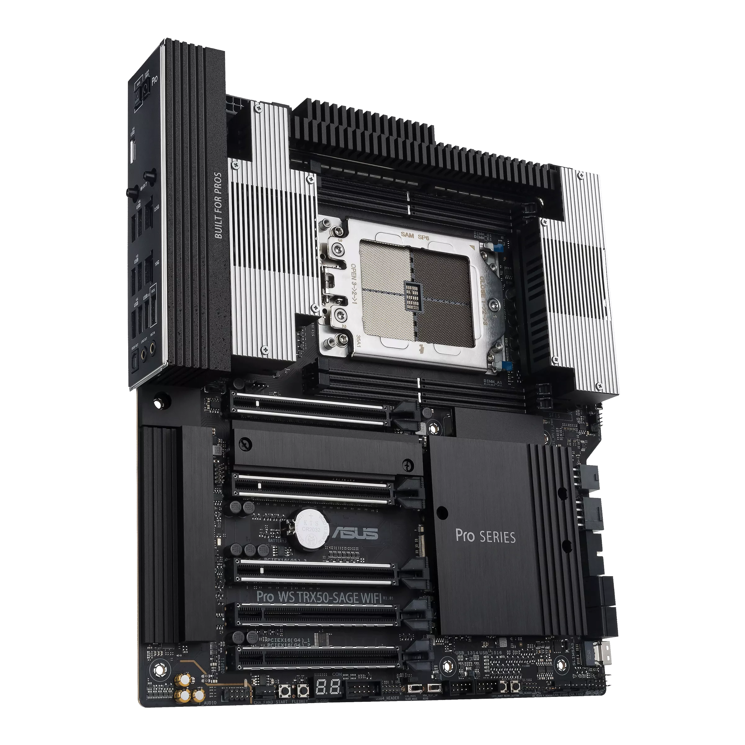 AMD TR5 CEB workstation motherboard
