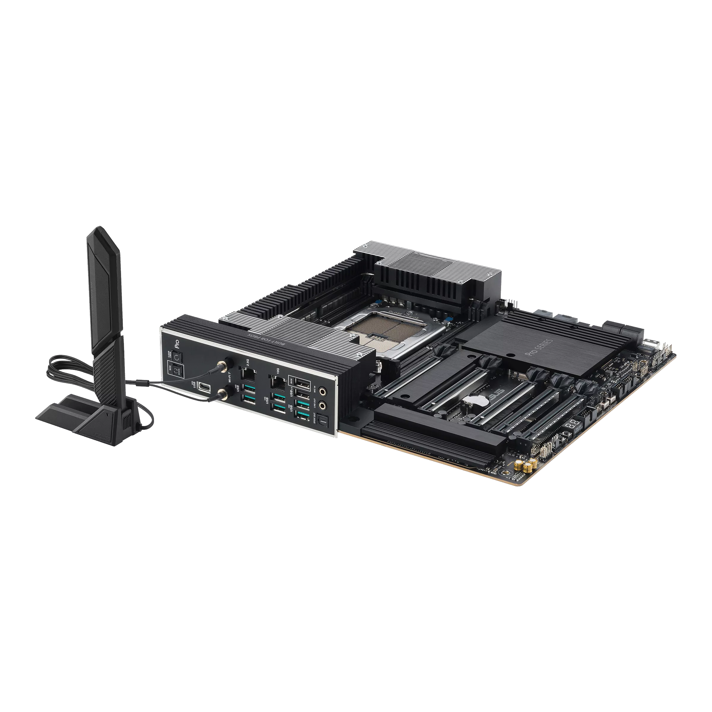 AMD TR5 CEB workstation motherboard