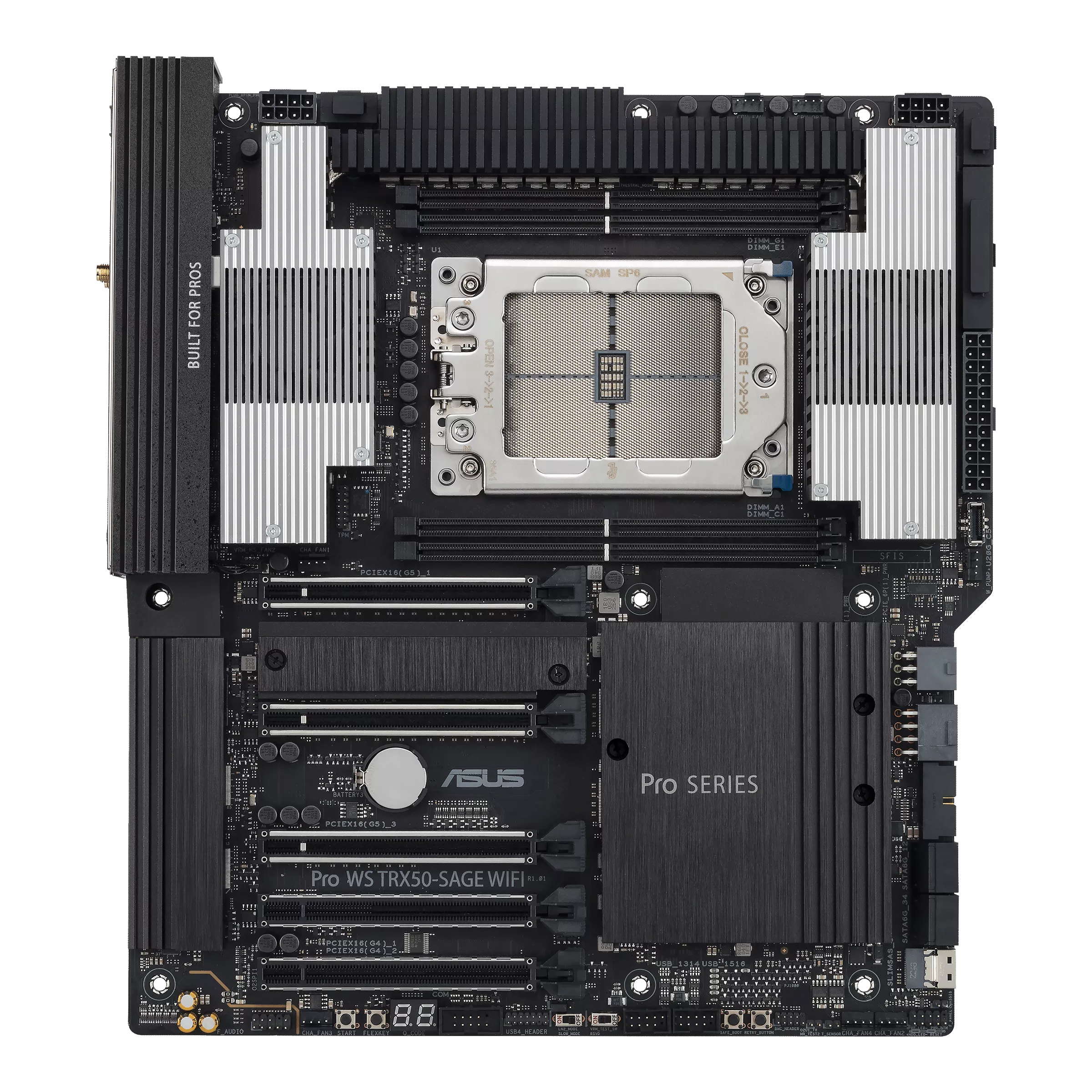 AMD TR5 CEB workstation motherboard