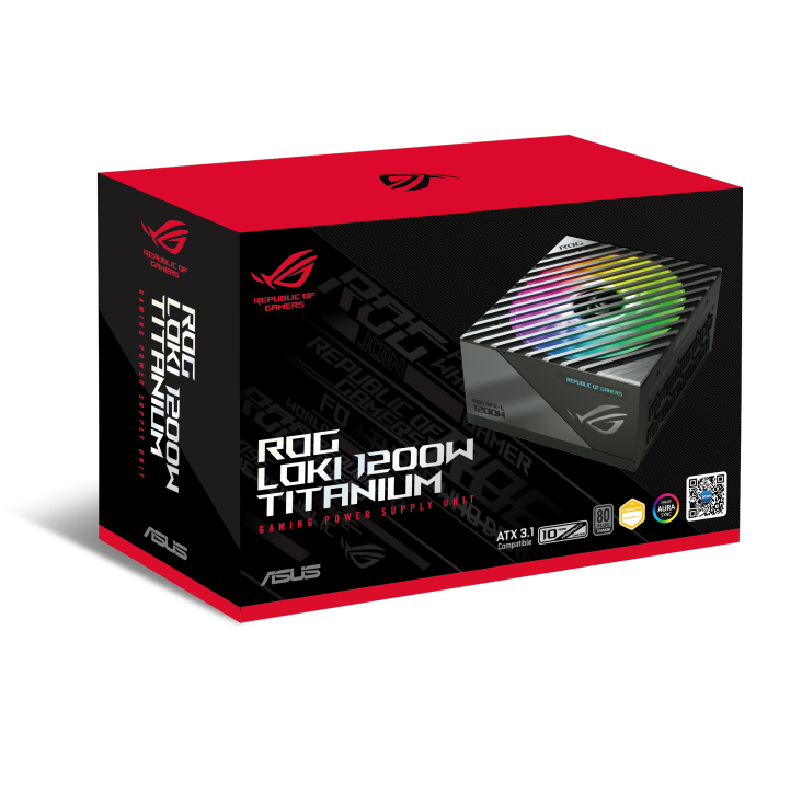 ROG LOKI 1200W Titanum 80+ SFX-L form factor