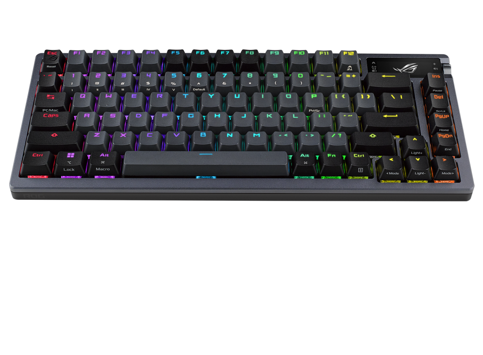 ASUS ROG Azoth BLACK PBT Custom Wireless 75 Pre-Lubed Gaming Keyboard