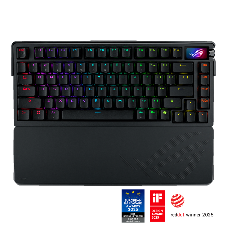 ROG Azoth Extreme customizable 75 gaming keyboard