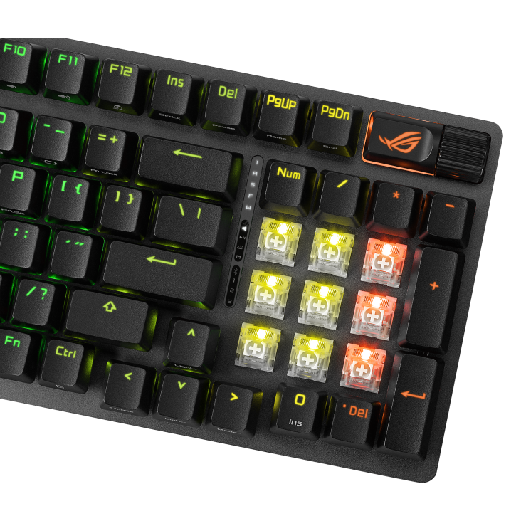 ASUS ROG STRIX SCOPE II 96 Mechanical Pre-Lude Hot Swappable Wireless Gaming Keyboard