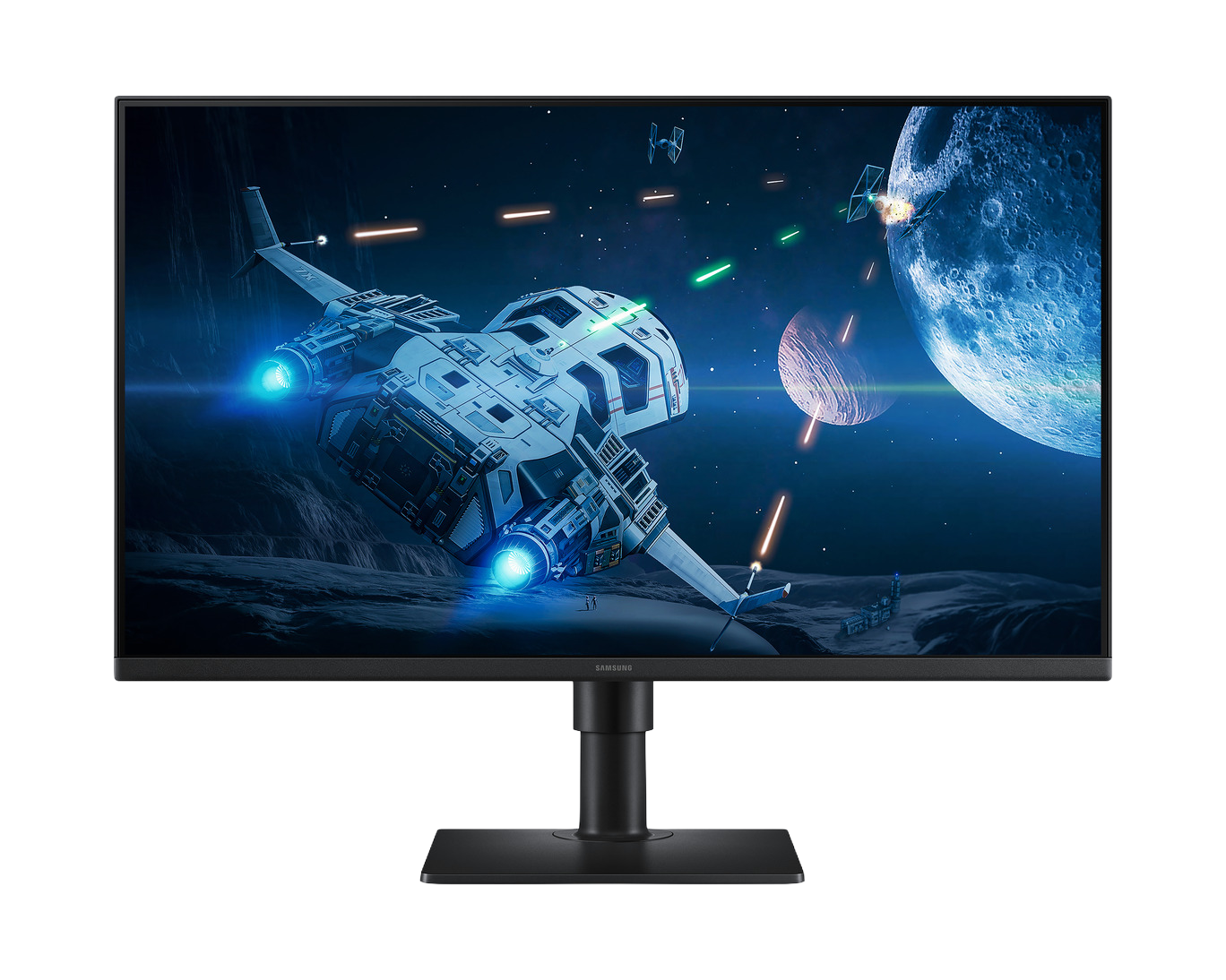 SAMSUNG 27" (16:9) FHD IPS MONITOR, DP, HDMI(2), USB(2), H/ADJ, VESA, 3YR