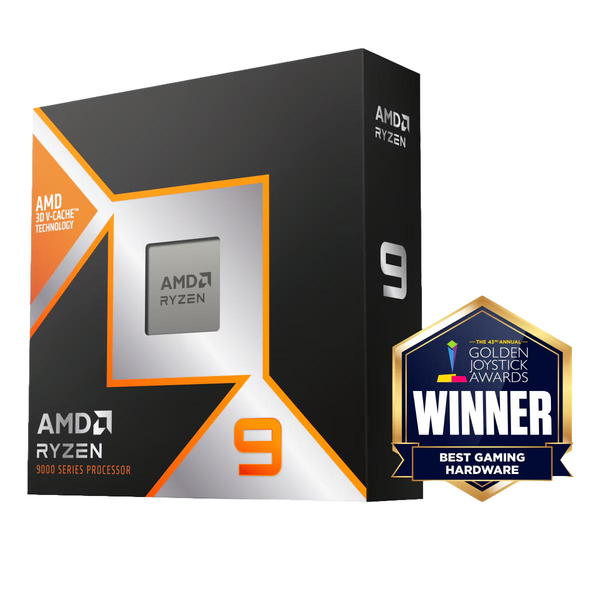 Ryzen 9 Dodeca-core (12 Core) 9900X3D 4.4 GHz Desktop Computer Processor