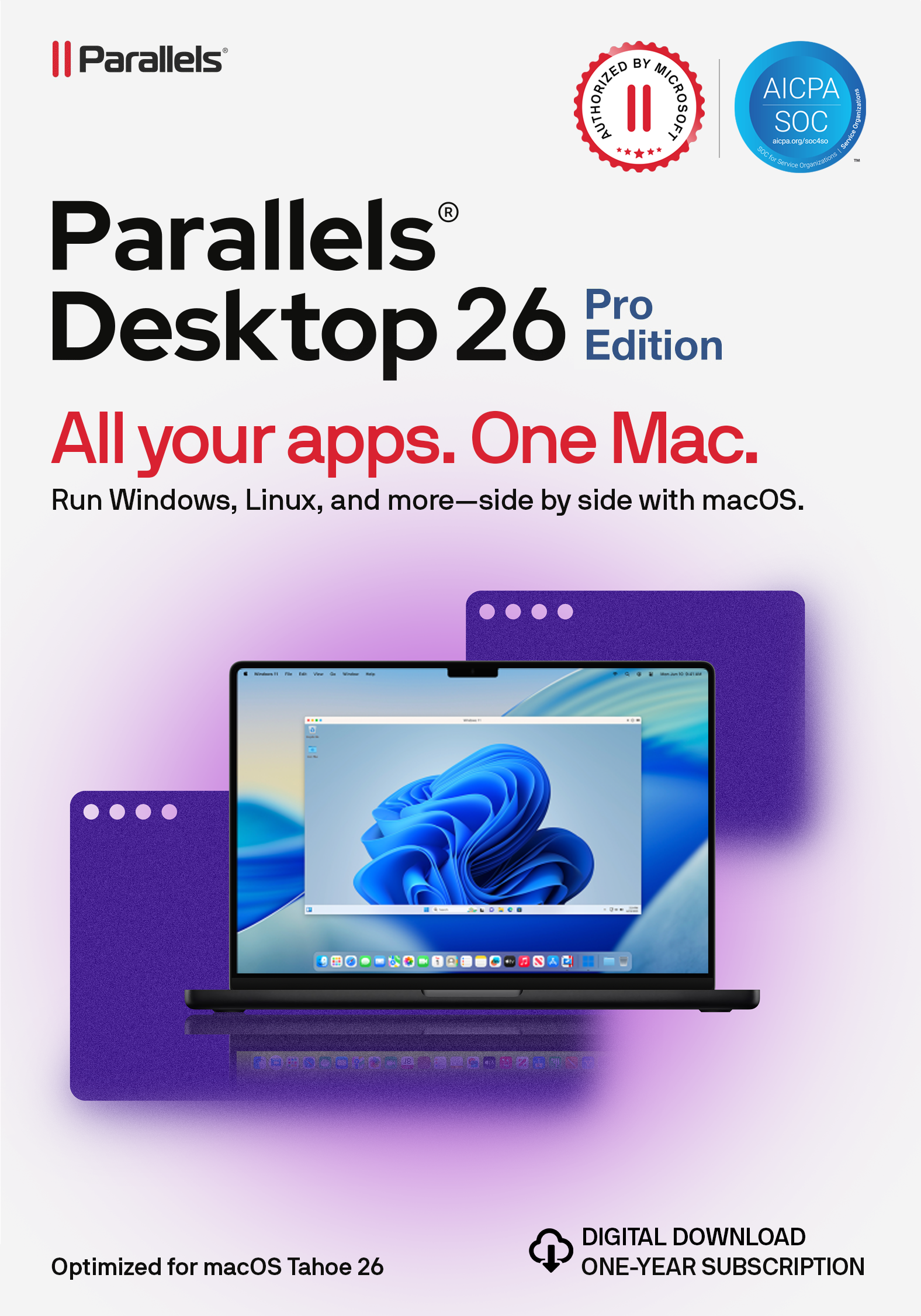 Parallels Desktop for Mac Professional Edition Subscription - 1 Year