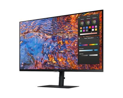 SAMSUNG 32" (16:9) UHD IPS MONITOR, DP, HDMI, HDR600, USB-C, USB(3),LAN, H/ADJ, VESA, 3YR