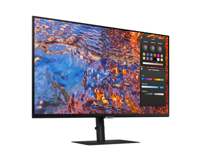 SAMSUNG 32" (16:9) UHD IPS MONITOR, DP, HDMI, HDR600, USB-C, USB(3),LAN, H/ADJ, VESA, 3YR