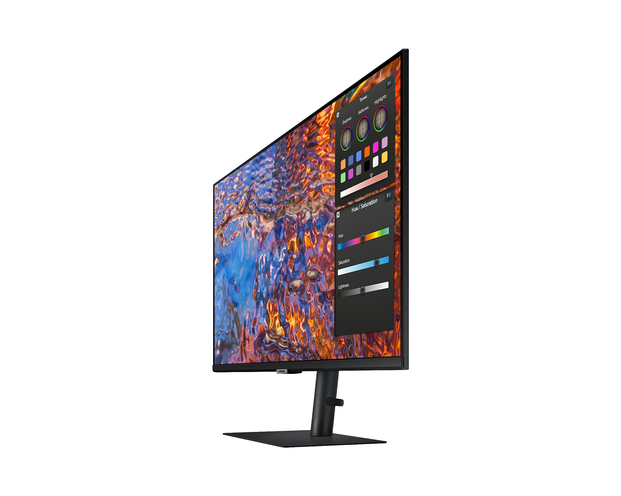 SAMSUNG 32" (16:9) UHD IPS MONITOR, DP, HDMI, HDR600, USB-C, USB(3),LAN, H/ADJ, VESA, 3YR