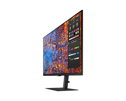 SAMSUNG 32" (16:9) UHD IPS MONITOR, DP, HDMI, HDR600, USB-C, USB(3),LAN, H/ADJ, VESA, 3YR