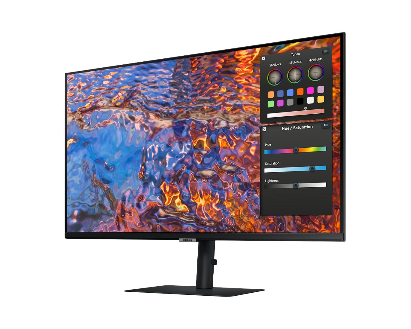 SAMSUNG 32" (16:9) UHD IPS MONITOR, DP, HDMI, HDR600, USB-C, USB(3),LAN, H/ADJ, VESA, 3YR