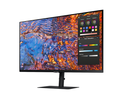 SAMSUNG 32" (16:9) UHD IPS MONITOR, DP, HDMI, HDR600, USB-C, USB(3),LAN, H/ADJ, VESA, 3YR