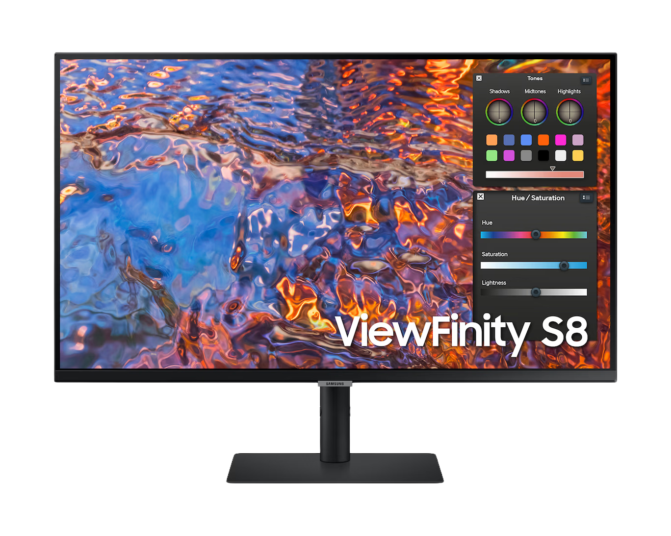 SAMSUNG 32" (16:9) UHD IPS MONITOR, DP, HDMI, HDR600, USB-C, USB(3),LAN, H/ADJ, VESA, 3YR