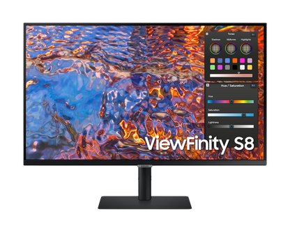 SAMSUNG 32" (16:9) UHD IPS MONITOR, DP, HDMI, HDR600, USB-C, USB(3),LAN, H/ADJ, VESA, 3YR