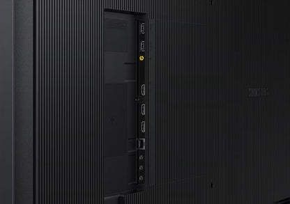 SAMSUNG (QBC) PRO DISPLAY, 85" UHD, 350NITS, HDMI(2), LAN/WIFI, SPK, PORT/LAND, 16H/7D, 3Y