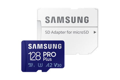 128GB PRO Plus Micro SD Memory Card /w Adapter