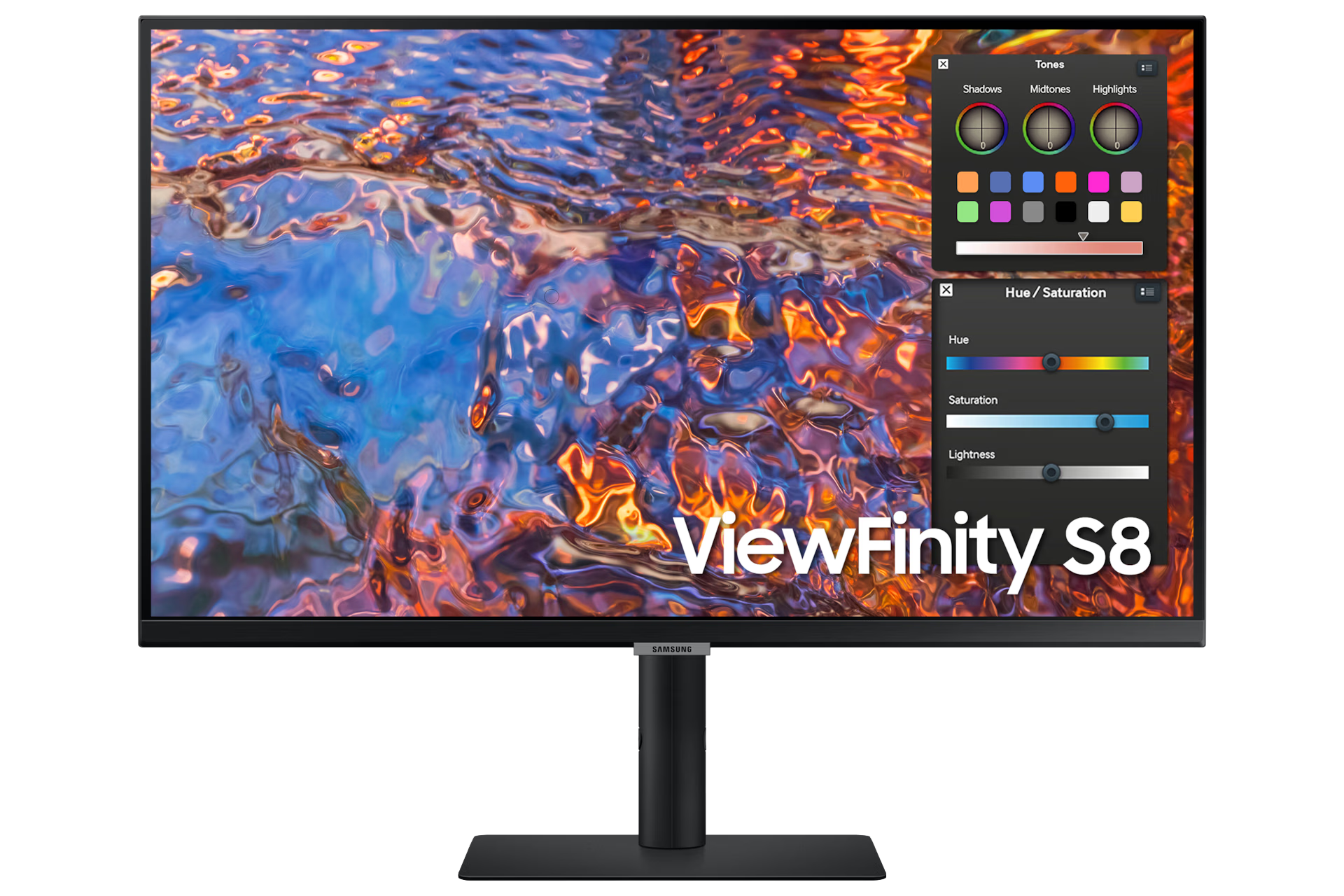 SAMSUNG 27" (16:9) UHD IPS MONITOR, DP, HDMI, HDR400, USB-C, USB(3),LAN, H/ADJ, VESA, 3YR