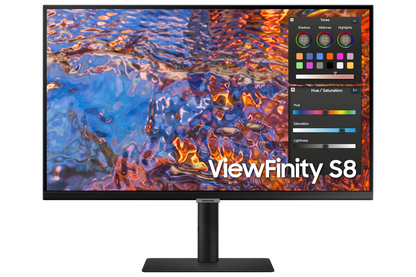 SAMSUNG 27" (16:9) UHD IPS MONITOR, DP, HDMI, HDR400, USB-C, USB(3),LAN, H/ADJ, VESA, 3YR