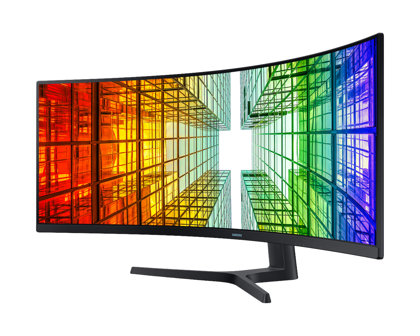 SAMSUNG 49" CURVE (32:9) DQHD VA MONITOR, DP, HDMI(2), USB-C, USB(3), LAN, H/ADJ, VESA, 3Y