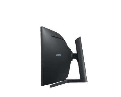 SAMSUNG 49" CURVE (32:9) DQHD VA MONITOR, DP, HDMI(2), USB-C, USB(3), LAN, H/ADJ, VESA, 3Y