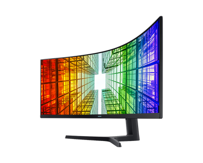 SAMSUNG 49" CURVE (32:9) DQHD VA MONITOR, DP, HDMI(2), USB-C, USB(3), LAN, H/ADJ, VESA, 3Y