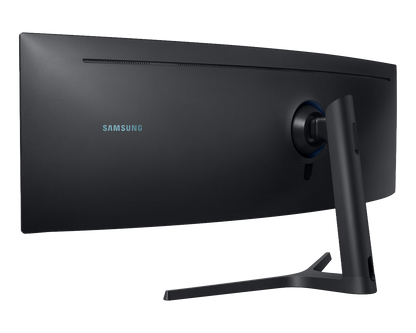SAMSUNG 49" CURVE (32:9) DQHD VA MONITOR, DP, HDMI(2), USB-C, USB(3), LAN, H/ADJ, VESA, 3Y