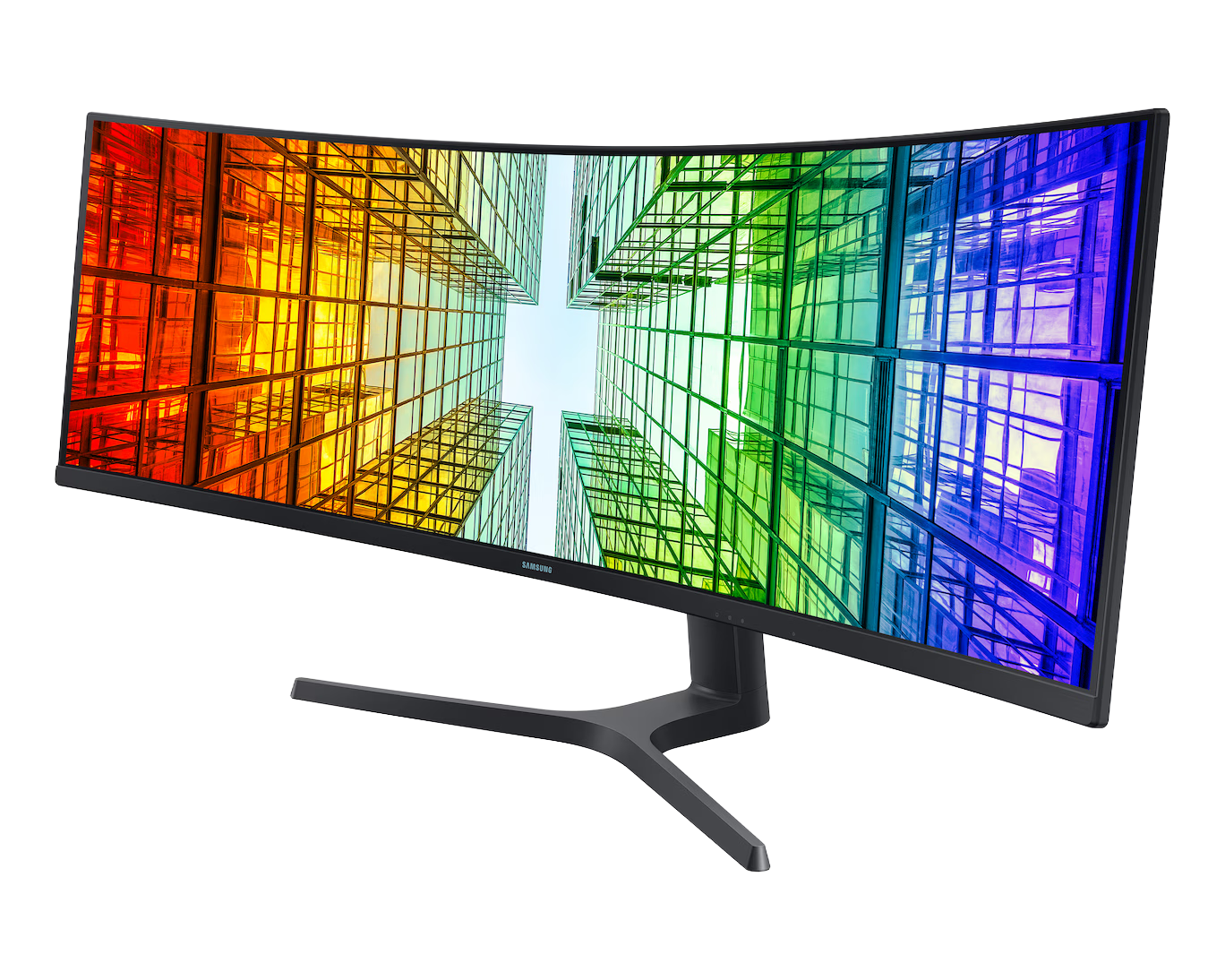SAMSUNG 49" CURVE (32:9) DQHD VA MONITOR, DP, HDMI(2), USB-C, USB(3), LAN, H/ADJ, VESA, 3Y