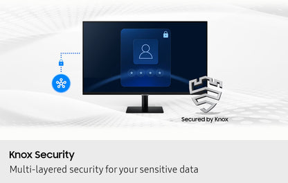 SAMSUNG 32" (16:9) M7 4K UHD SMART MONITOR,  HDMI(2), USB-C, USB(3), BT,WIFI, VESA, 3YR
