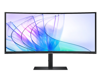SAMSUNG 34" CURVE (21:9) WQHD VA MONITOR, DP, HDMI, USB-C, USB(2), LAN, KVM, WEBCAM, 3YR