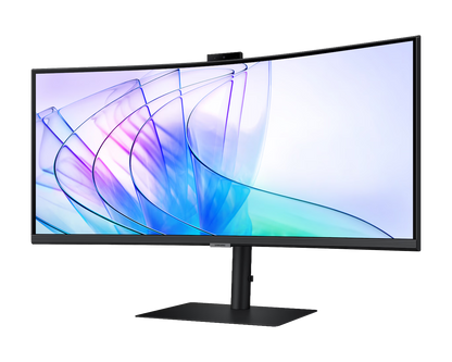 SAMSUNG 34" CURVE (21:9) WQHD VA MONITOR, DP, HDMI, USB-C, USB(2), LAN, KVM, WEBCAM, 3YR