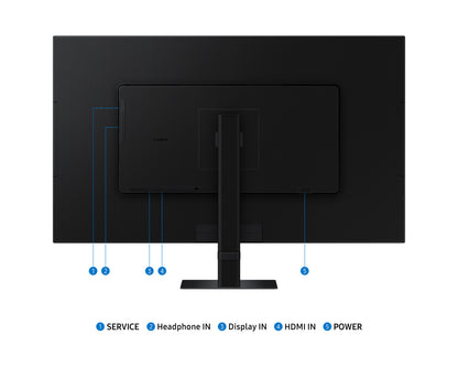 SAMSUNG 32" (16:9) UHD VA MONITOR, DP, HDMI, HDR10, VESA, 3YR