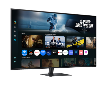 SAMSUNG 43" (16:9) M7 4K UHD SMART MONITOR,  HDMI(2), USB-C, USB(3), BT,WIFI, VESA, 3YR