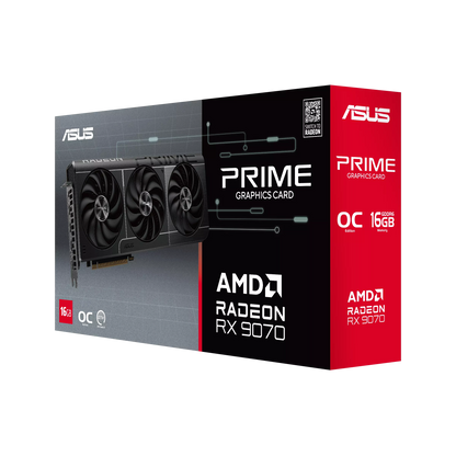ASUS Prime Radeon RX 9070 EVO OC Edition 16GB GDDR6