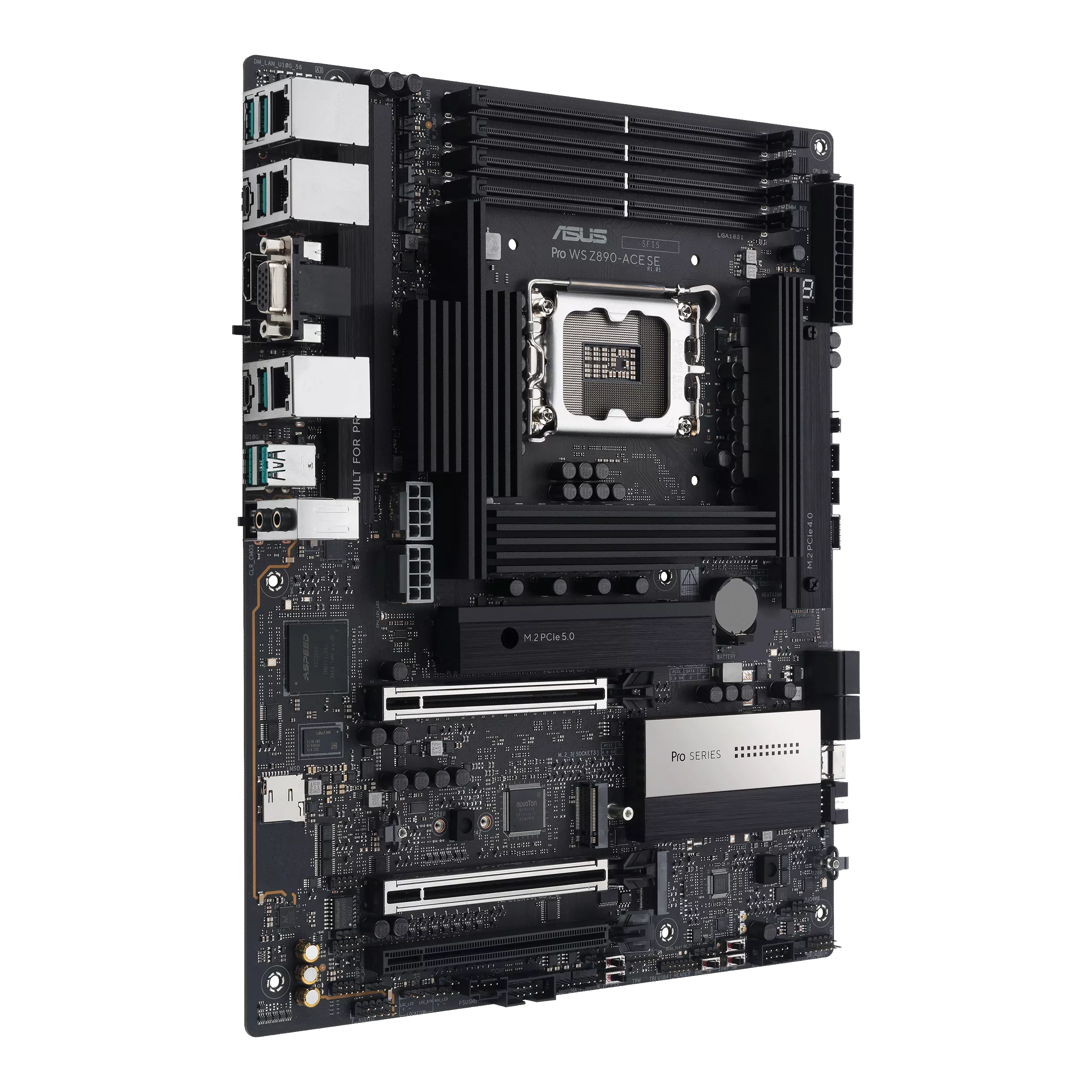 Intel Z890 LGA1851 ATX workstation motherboard