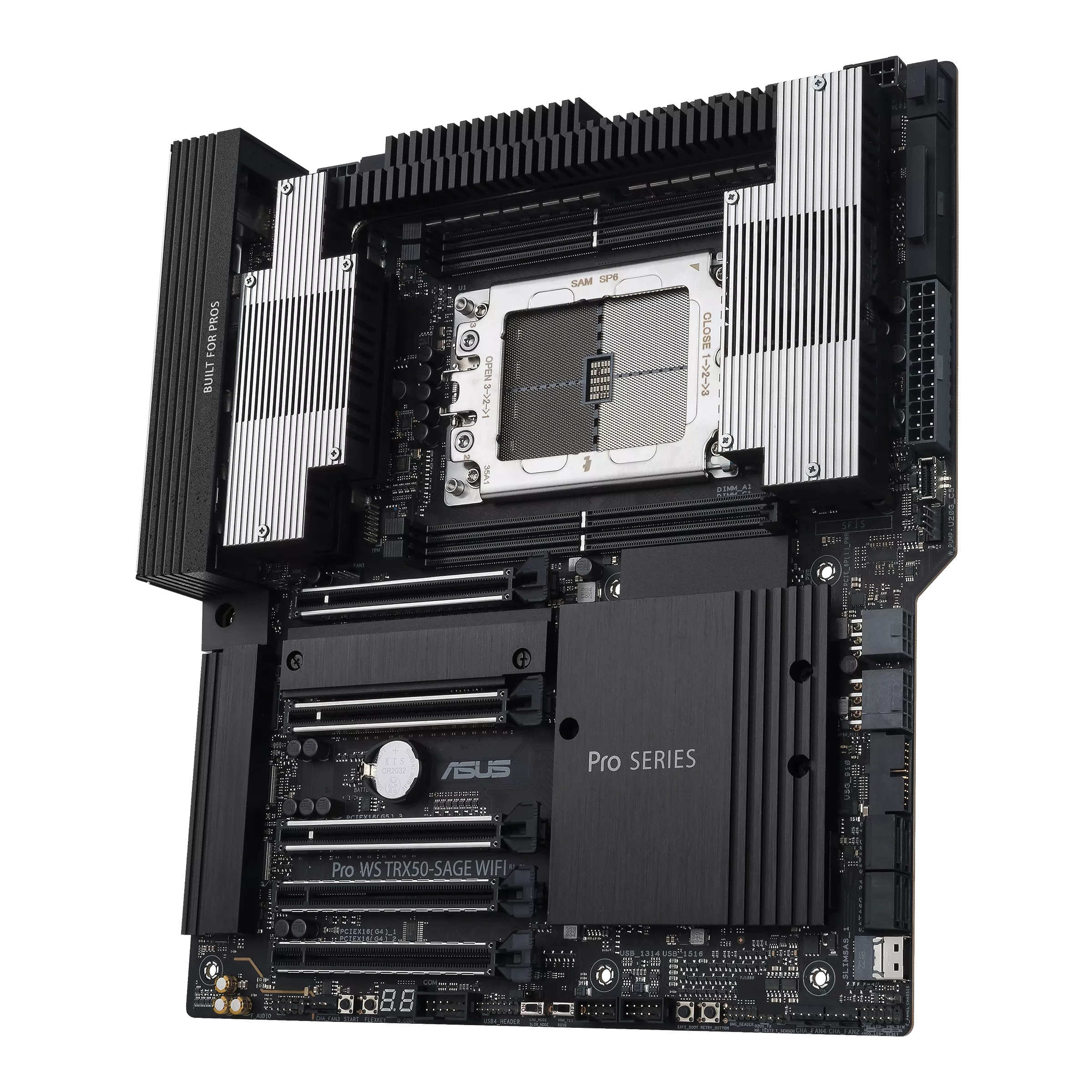 AMD TR5 CEB workstation motherboard