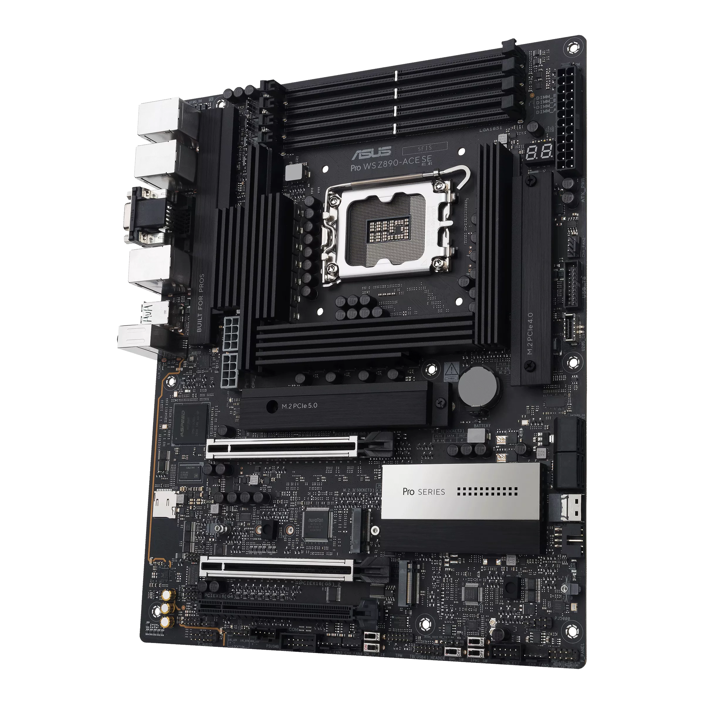 Intel Z890 LGA1851 ATX workstation motherboard