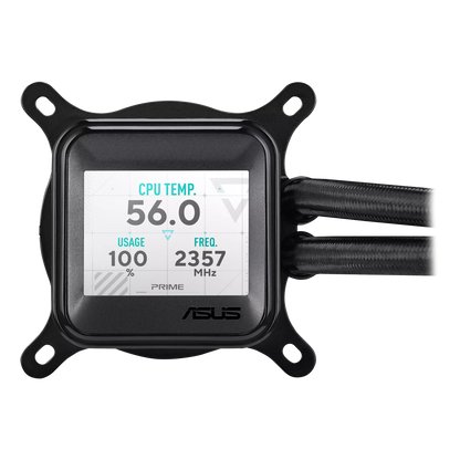 ASUS Prime LC ARGB LCD all-in-one CPU liquid cooler
