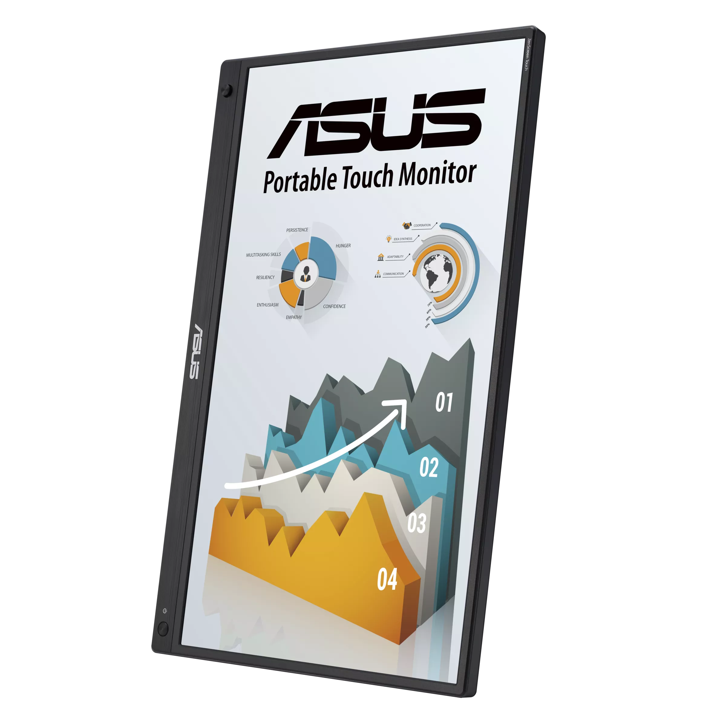 ZenScreen Touch MB16AMTR portable monitor - 16 inch