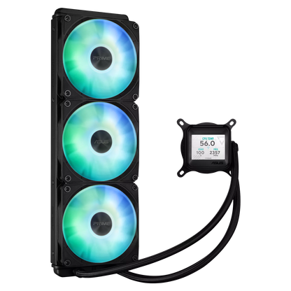 ASUS Prime LC ARGB LCD all-in-one CPU liquid cooler