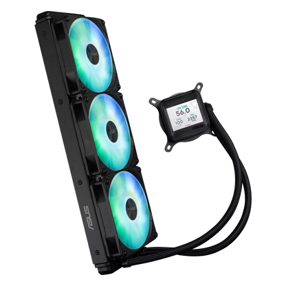 ASUS Prime LC ARGB LCD all-in-one CPU liquid cooler