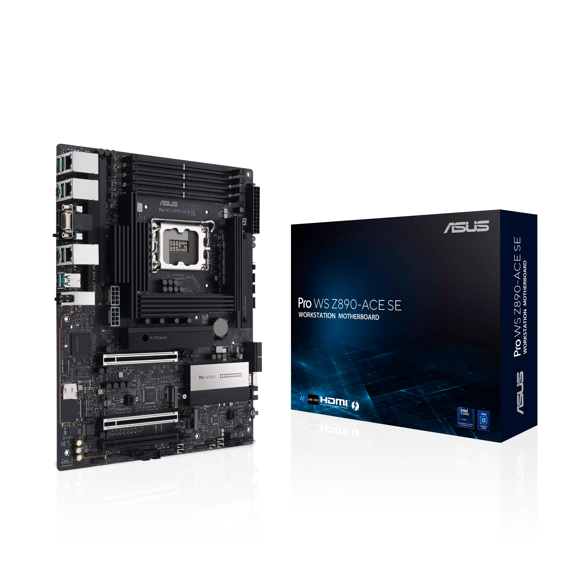 Intel Z890 LGA1851 ATX workstation motherboard